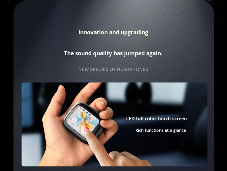 Real-Time Translate Wireless Earbuds AI Translator Earbuds With 144 Languages Headphone With Touch-Screen & Noise Cancelling detail