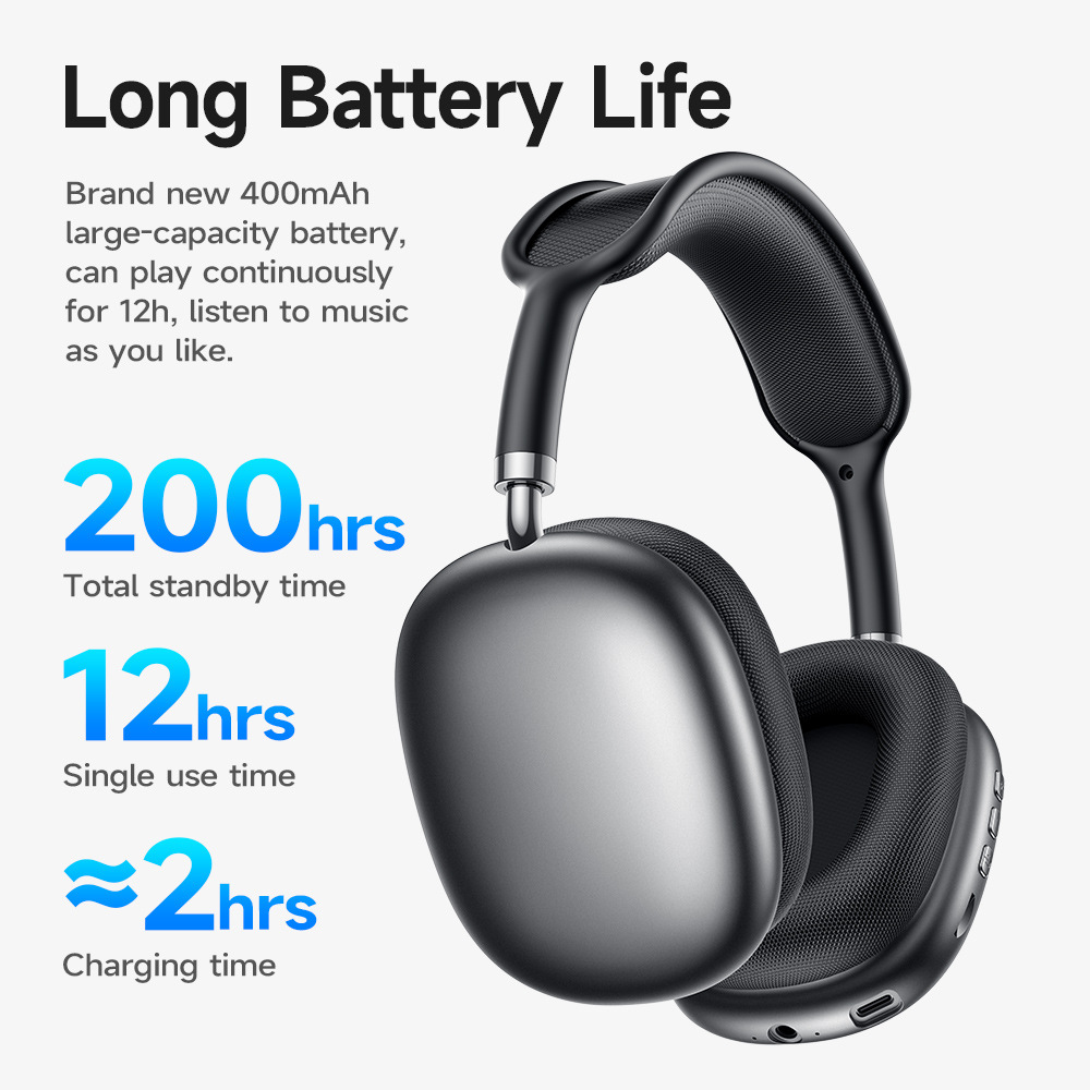 Hot Sale P9 Pro Max In-Ear Wireless Headphones Mic Airoha Chipset for 5.3 IPX4 Waterproof Hi-Fi Stereo Sound Sport Design detail