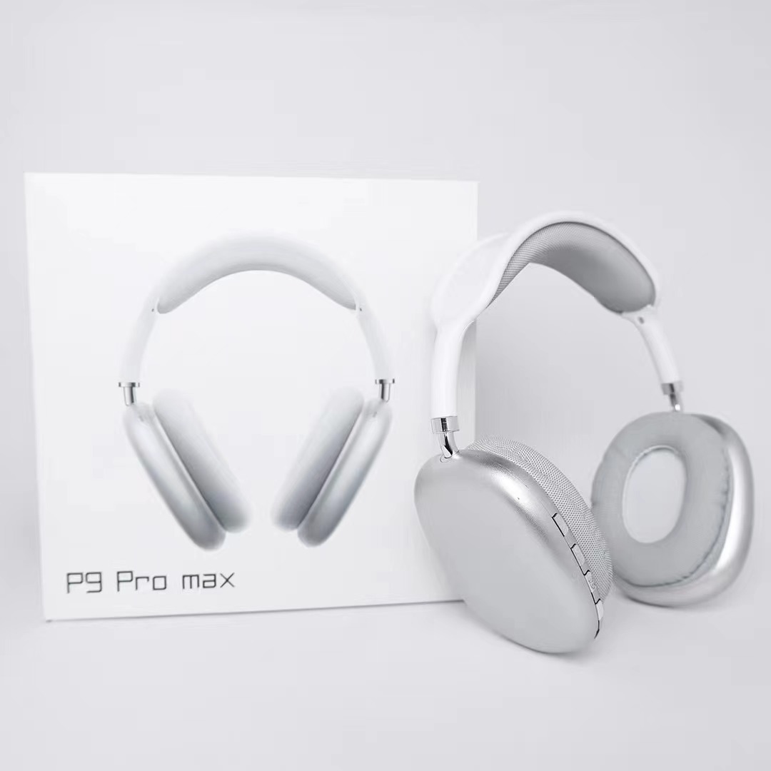 Hot Sale P9 Pro Max In-Ear Wireless Headphones Mic Airoha Chipset for 5.3 IPX4 Waterproof Hi-Fi Stereo Sound Sport Design