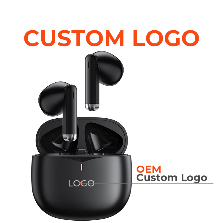 Custom TWS Earbuds With Logo | OEM/ODM Bluetooth Headphones Earphone| CE/FCC/RoHS Certified | Fast Shipping From US/EU Warehouse product view