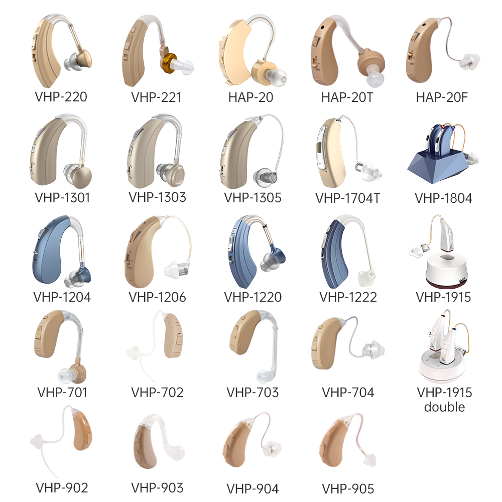 VOHOM All Products Chinese Sound Amplifier Manufacturer Supplier Wholesale OEM&ODM Provides BTE Behing The Ear OTC Hearing AIDS