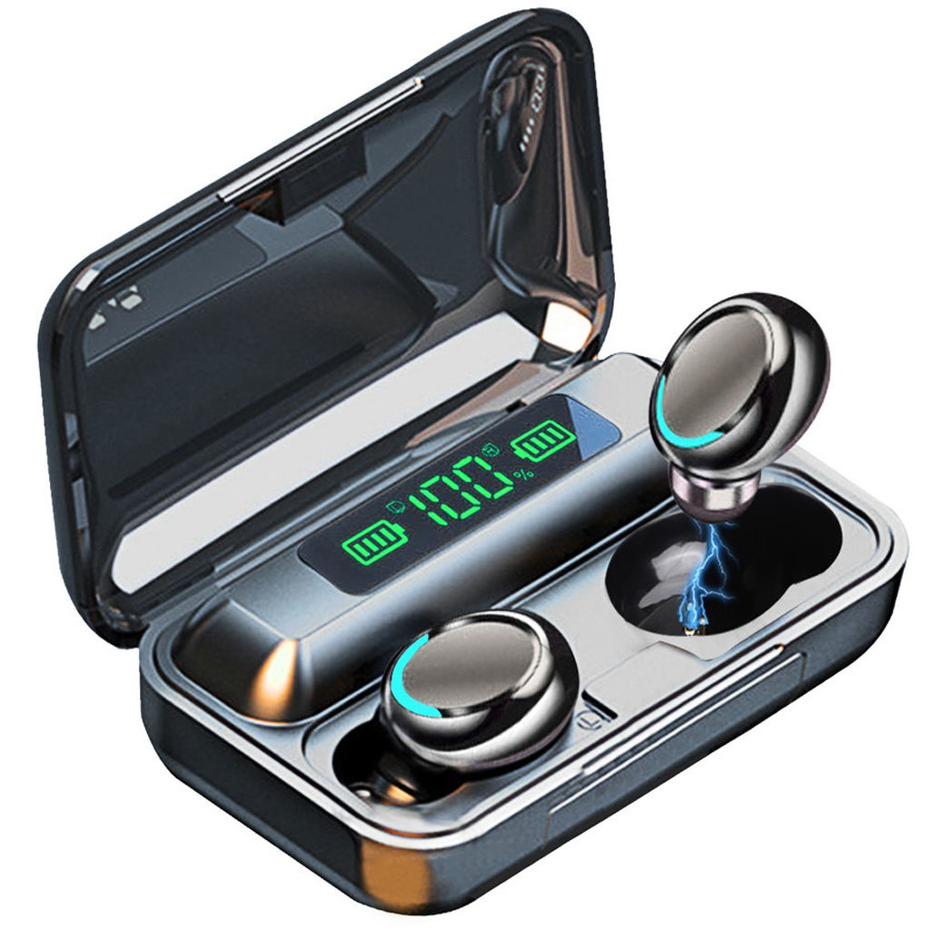 F9 Wireless Earbuds Earphone LED Screen Display Low Latency Bluetooth M10 HIFI Stereo Bass Sound TWS Earbuds for Gaming detail