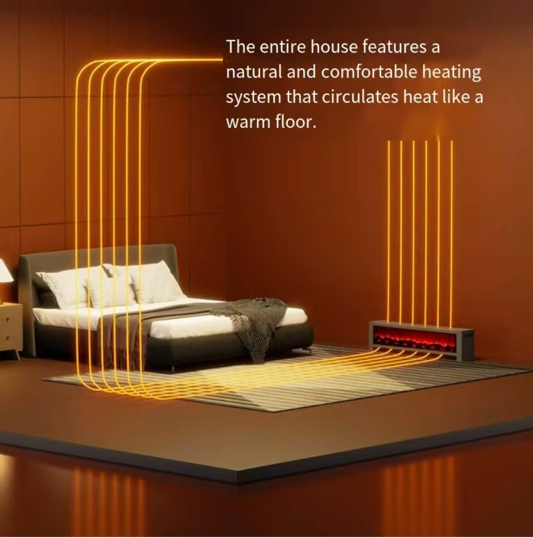YS-Y2302 Multifunctional Portable PTC Electric Fan Heater with Ventilation Low Noise for Small House and Home Room Space Heating detail