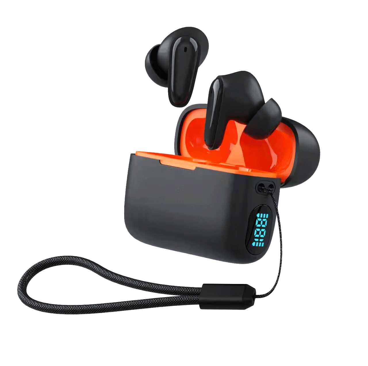 Hot Selling TWS Earbuds Led Power Digital Display In-ear Wireless HIFI Stereo Sound Touch Control Sports Wireless Earbuds detail