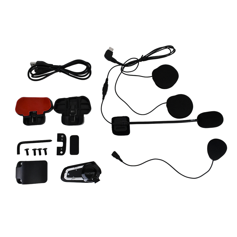 High Capacity Battery Bluetooth Helmet Communication Headset for Motorcycle Travel Riding product view