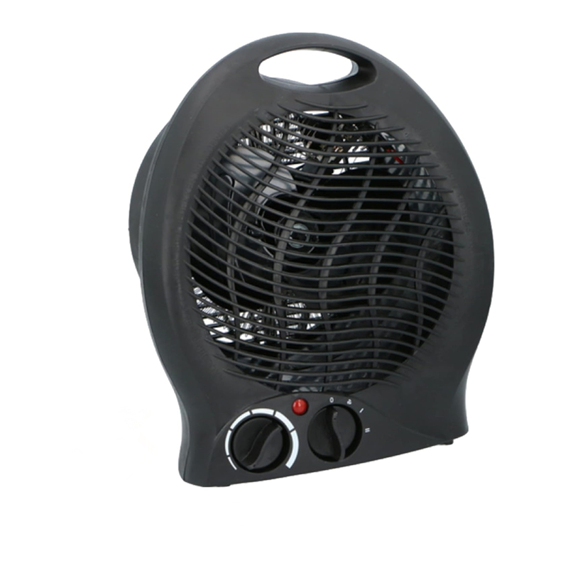 Portable Room LQ-801 Electric Mini Fan Heater 2000W Black Electric Fan Heater