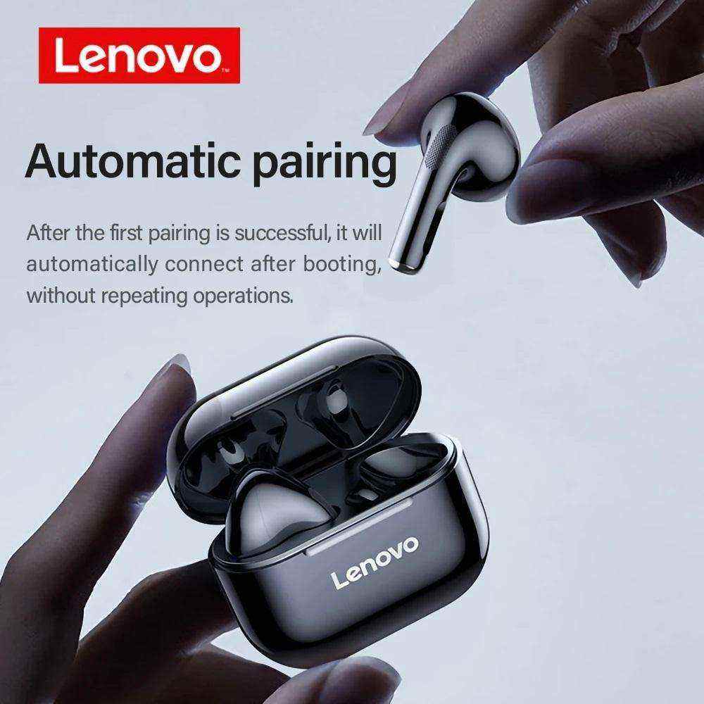 Original Lenovo Thinkplus LP40 TWS Earbuds BT5.0 IPX4 Waterproof 8mm HiFi Gaming Sports Wireless Earphones Audifonos Auriculares product view