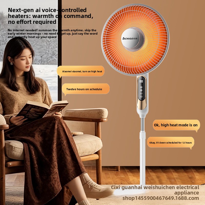 Large mechanical model Fast Heating Overheat Protection Wholesale Indoor Outdoor Use Electric Fan Heater product view
