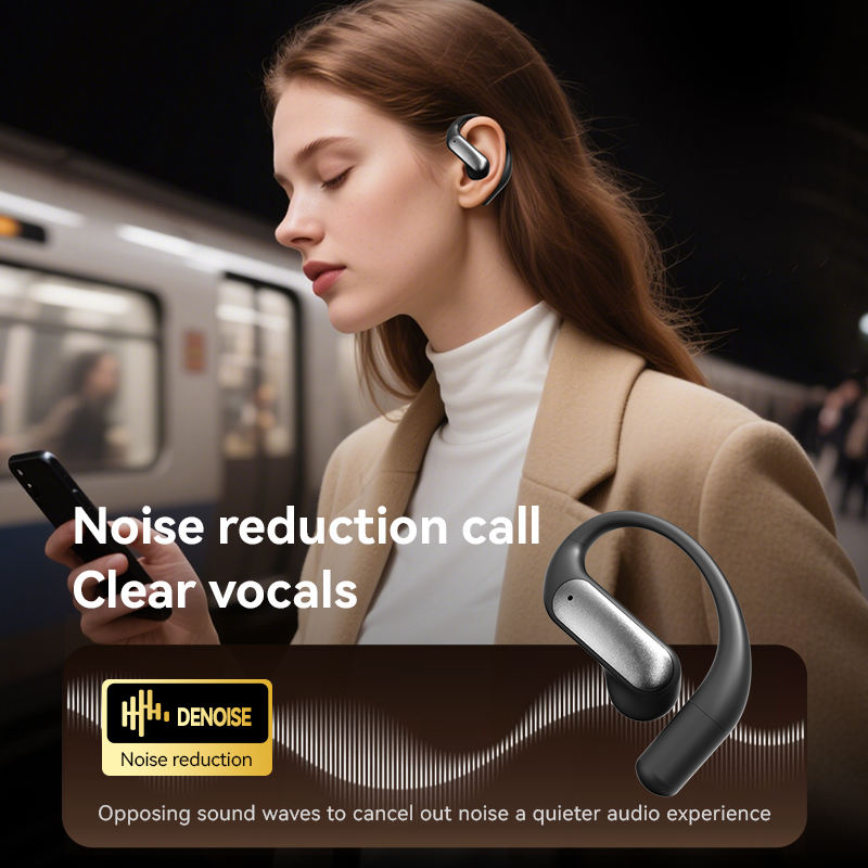 M127 Ows Wireless Earbuds BT 5.4 Open Stereo Sports Earphones LED ENC Noise Cancellation IPX5 Waterproof for Android/iOS/Windows product view