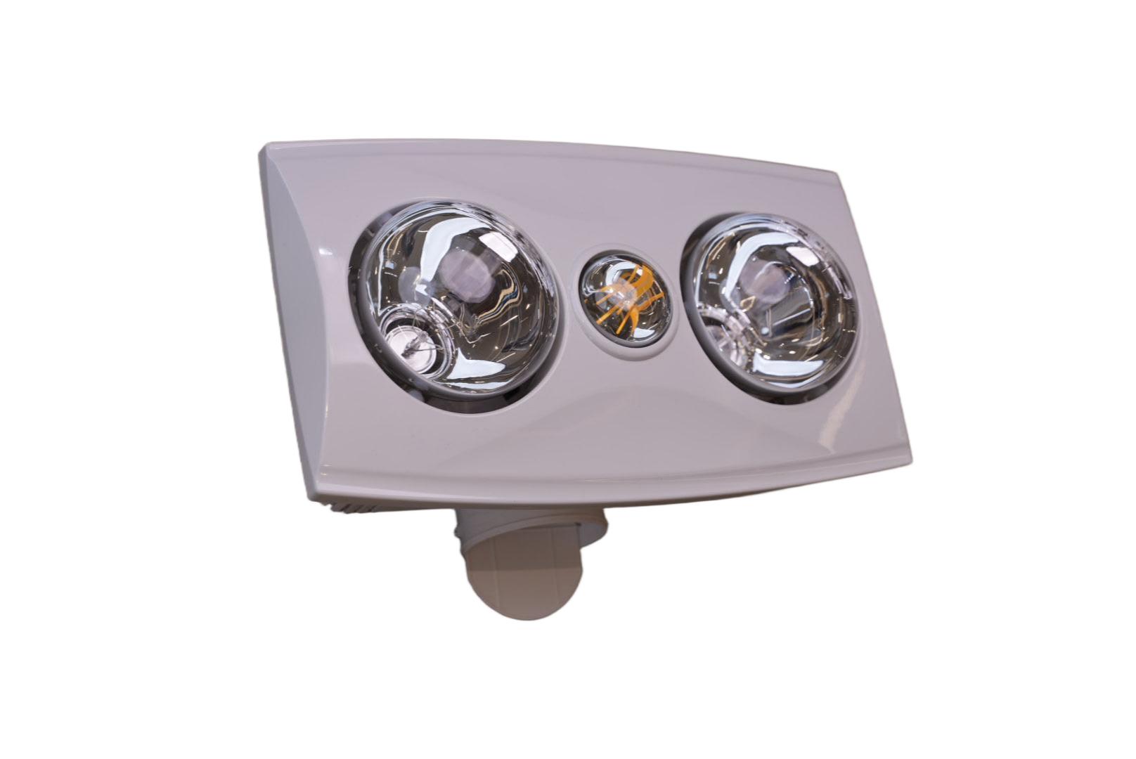 Fast Heating 3-in-1 Ceiling Bathroom Heater with Lighting & Ventilation-Plastic Construction for Instant Small Space Heating detail