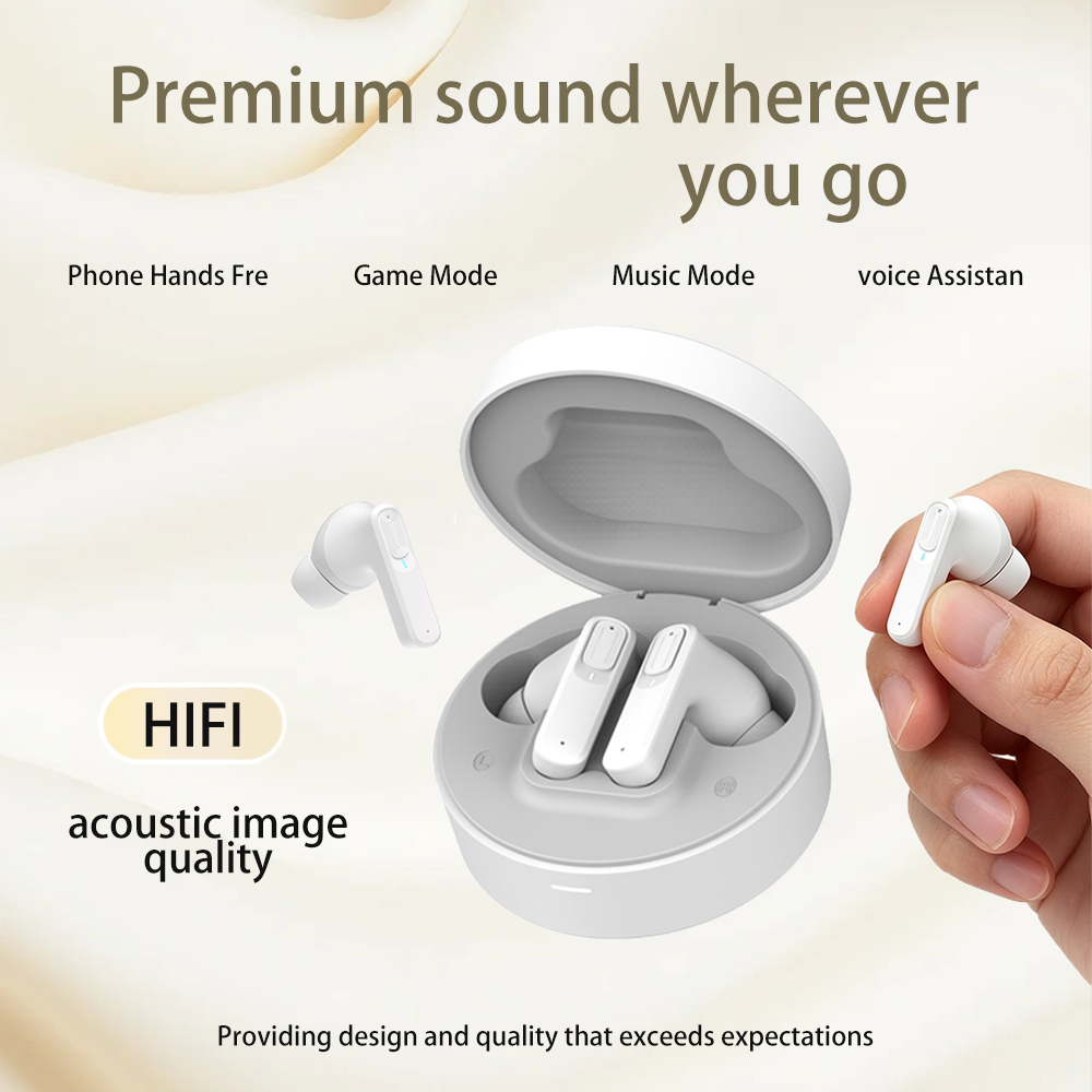 OEM Gaming Headset True TWS Earphones Wireless Earbuds HiFi Stereo Sports Headphones product view