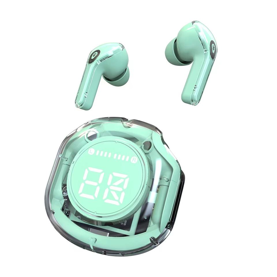 High Quality Transparent Crystal  Air39 Tws Ear Buds Earphones Auriculares Audifonos Wireless Headphone air 39 Earbuds Pods detail