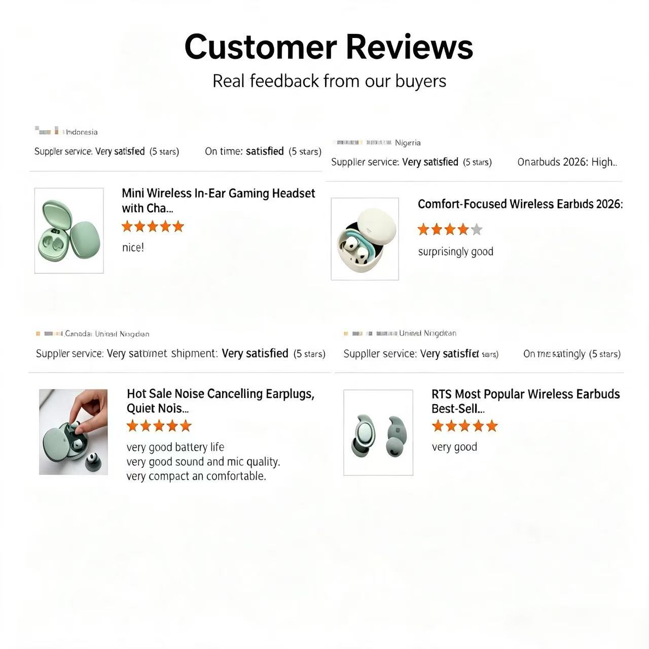 Hot-Selling Lightweight Wireless Earphones: Fashionable & Durable for Daily Use detail