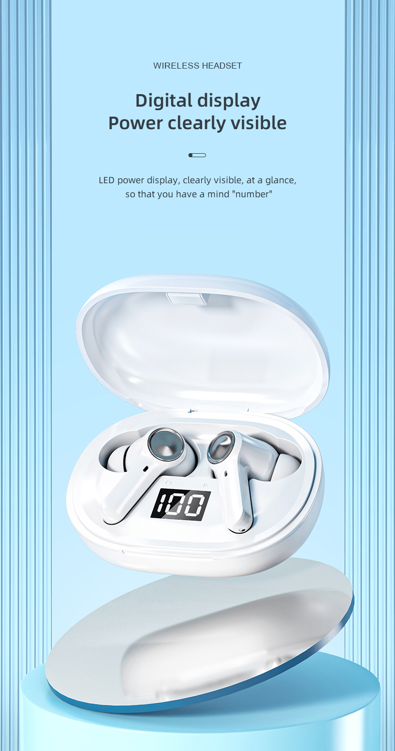 S210 Tws Wireless Headphones Neckband B T 5.2 Earphone Headset Sports Running Waterproof Earbud Wireless with Mic detail