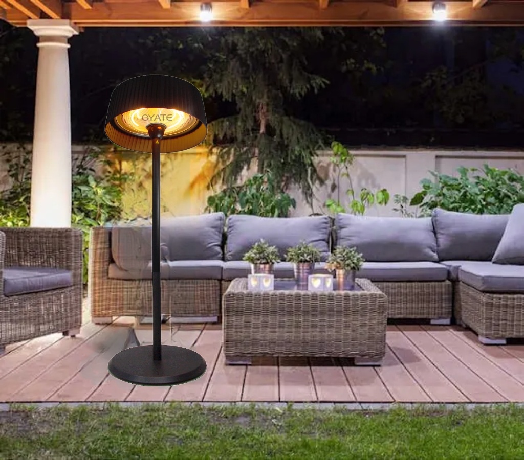 Wholesale1200w Infrared Electric Outdoor Heater Freestanding Patio Heaters detail