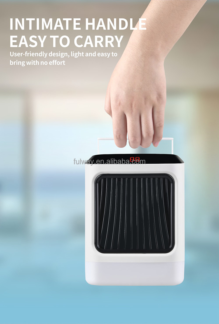 Fast Heating Indoor Home Use Portable Electric Heater Fan with Thermostat and Over-protection Winter Heater Fan detail