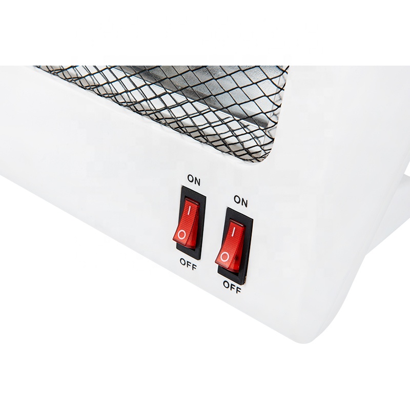 Electric Quartz Infrared Heater 800W Portable 2 Tube Lighting Plastic High Quality Energy Saving Home product view