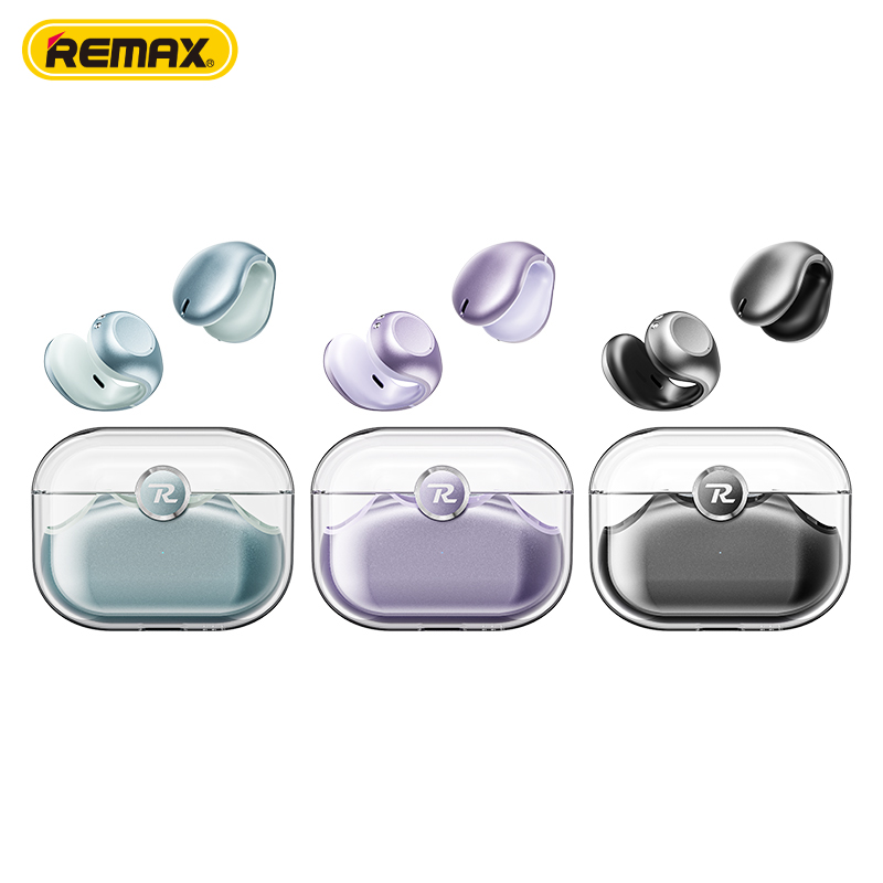 REMAX OpenBuds KF02 OWS True Wireless Earbuds Music and Call Earclip Headphones Non-Noise Cancelling Earphones detail