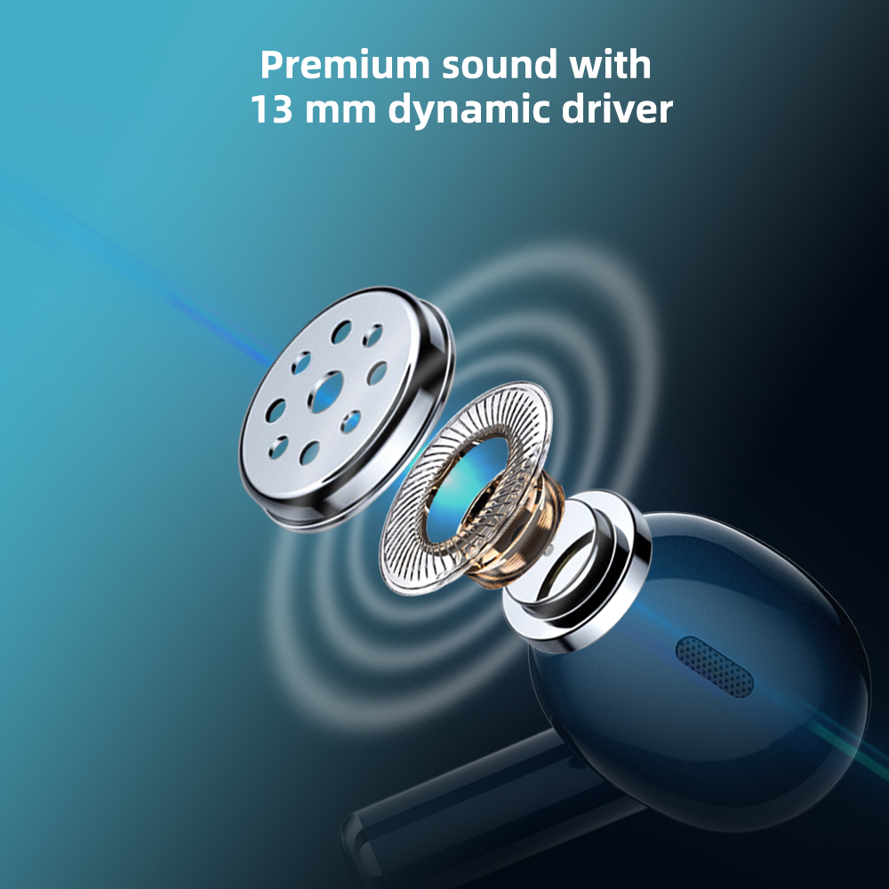 Top Sale Bluetooth 5.4 Wireless In-Ear Sport Headphones Waterproof Game Headset with LED Battery Indicator for Travel detail