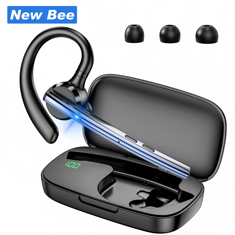New Bee Wireless Headset V5.1 Audifonos Ear Hook Business Wireless Earphones For Phone Calls