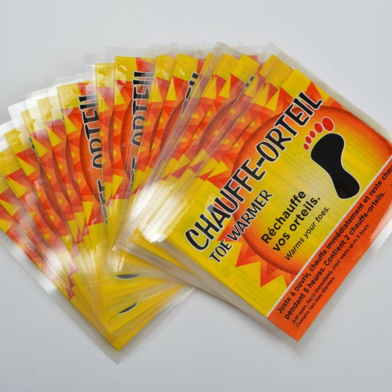 Foot Warmer Fabric Long Lasting Magic Foot Warmer Heat Pouch Disposable Heater detail