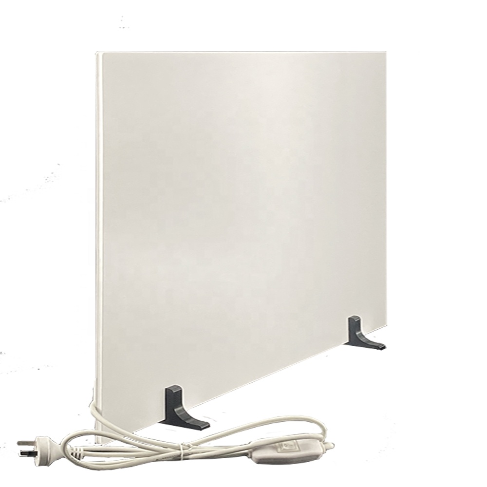 Practical Portable 500W Solar Infrared Electric Heater Freestanding Dual Heat Panel Remote Controlled Ventilation Deodorization product view
