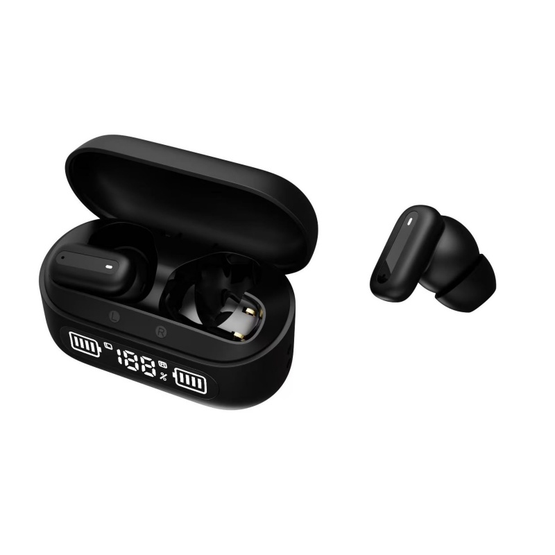 Detachable Battery Tws Earbuds Bluetooth 6.0 Wireless Heardset HiFi Earphones with Mic & Charging Case 13mm Dynamic Driver product view