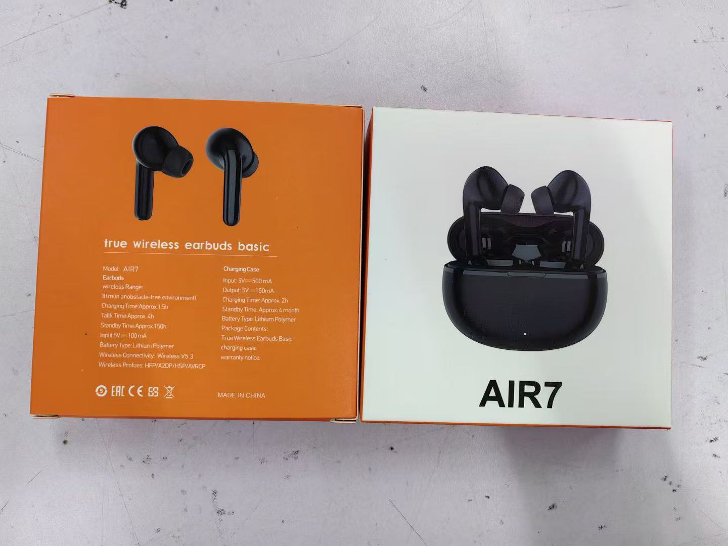 Wireless In-Ear Earbuds LED Battery Display IPX5 Waterproof Stereo Sound Touch Control Bass Headphones for Sports Gym product view