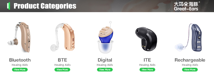 Greatears Rechargeable CIC In-Ear Hearing Aids-Portable Wind-Resistant for Elderly detail