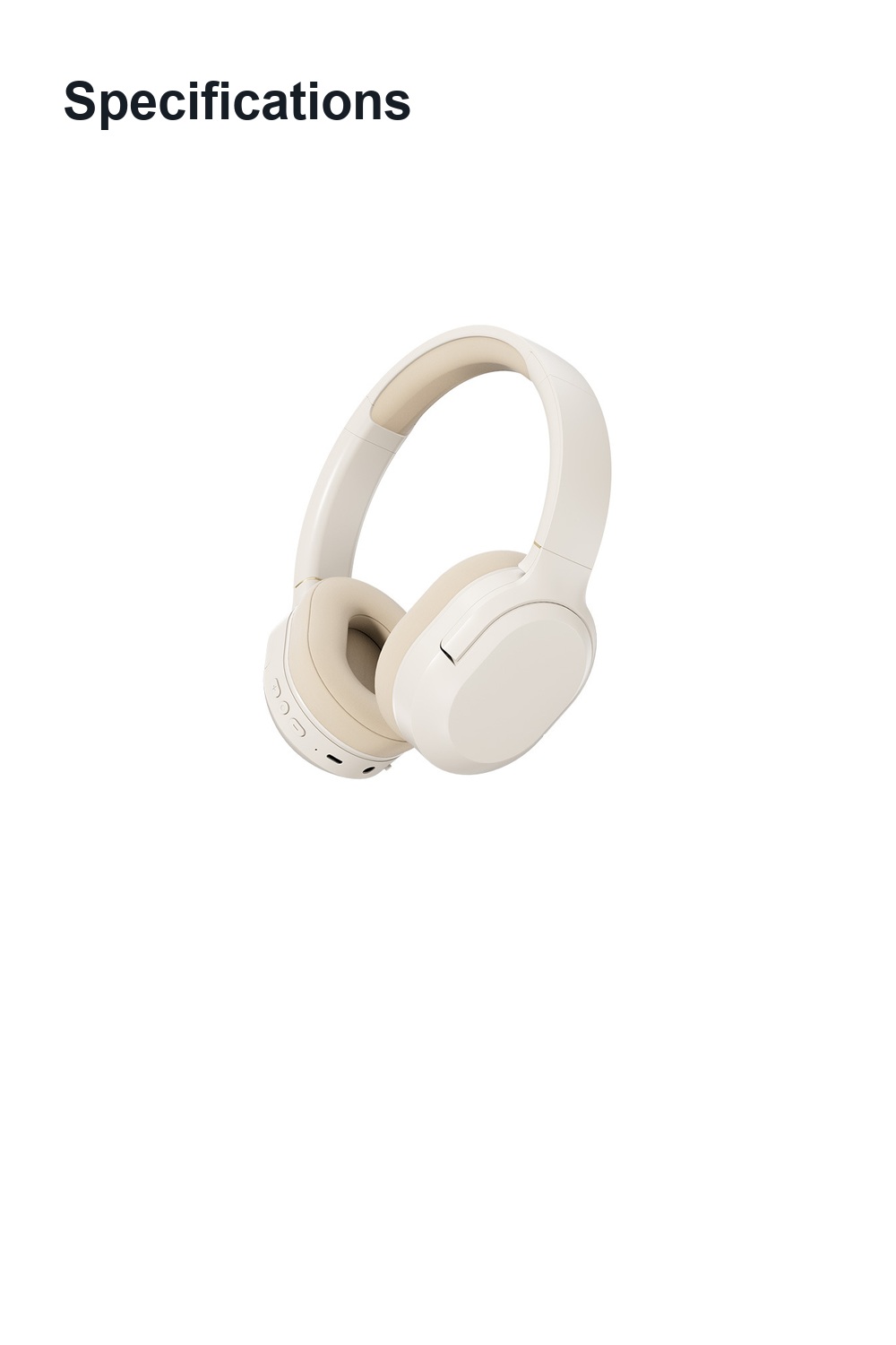 Wireless Bluetooth Earbuds Headphones Bluetooth V5 IPX-4 Type C detail