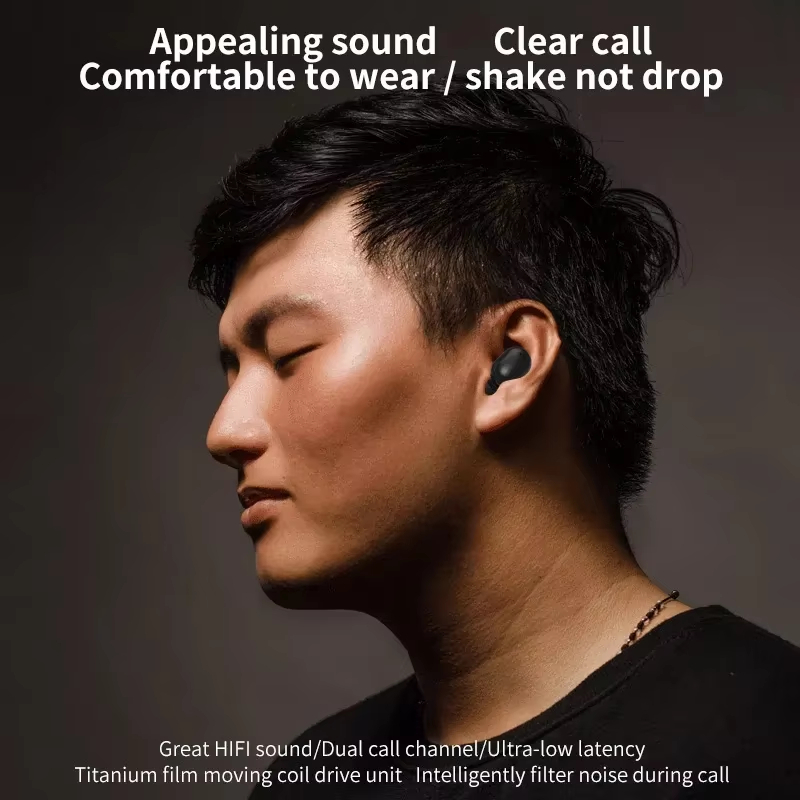 Cheap Price E7S Top Selling TWS Active Noise Cancelling LED Power Display Sport Blue Tooth Wireless Earphones detail