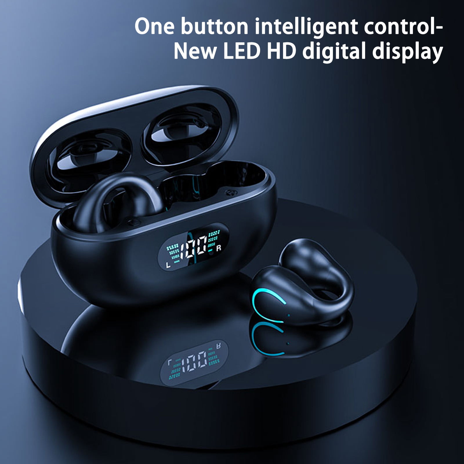 2024 BT 5.3 Headphones  in Ear Noise Canceling Tws Draadloze Oordopjes Waterproof  Cover Wireless Earbuds Earphone for Airpods product view