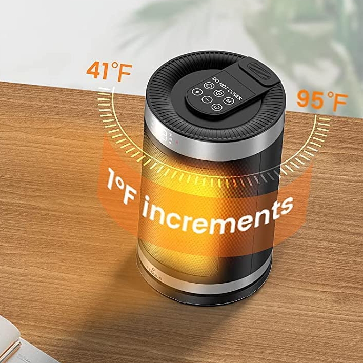 Convenient Small Household Desktop Multi-function Electric Fan Heater Fast Heating and Noise Free Space Heater detail