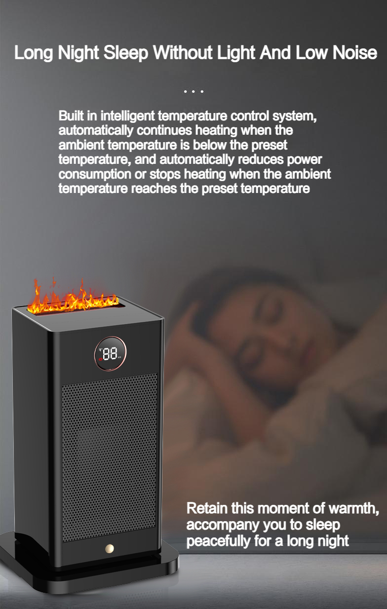 2025 High Quality OEM Winter Electric Heating Warming Heater for Winter Bedroom Space Heater Electric detail