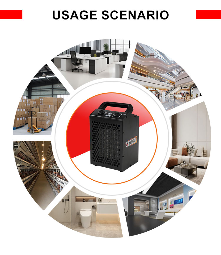 KENDE Hotsale Manufacturers Small Mini Storage Poultry Brooder Electric Heater detail