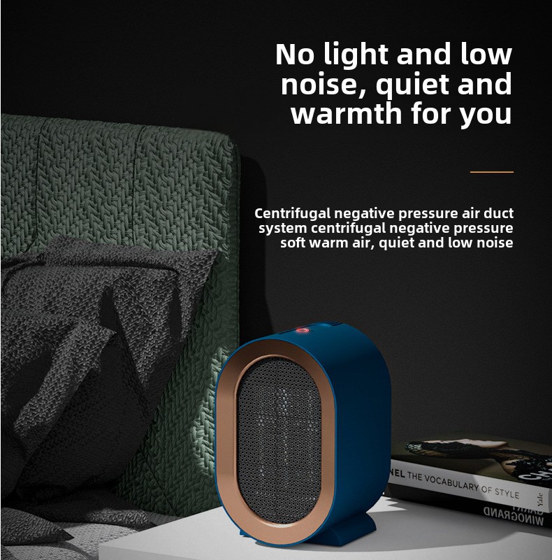 Wholesale New Arrival Smart Electric Heater PTC Ceramic Heating USB Power Source Fan Type Whole House Heating Bedroom RV Use detail