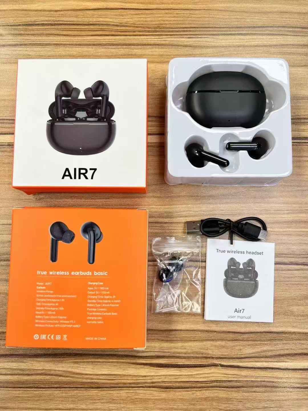 Wireless In-Ear Earbuds LED Battery Display IPX5 Waterproof Stereo Sound Touch Control Bass Headphones for Sports Gym product view