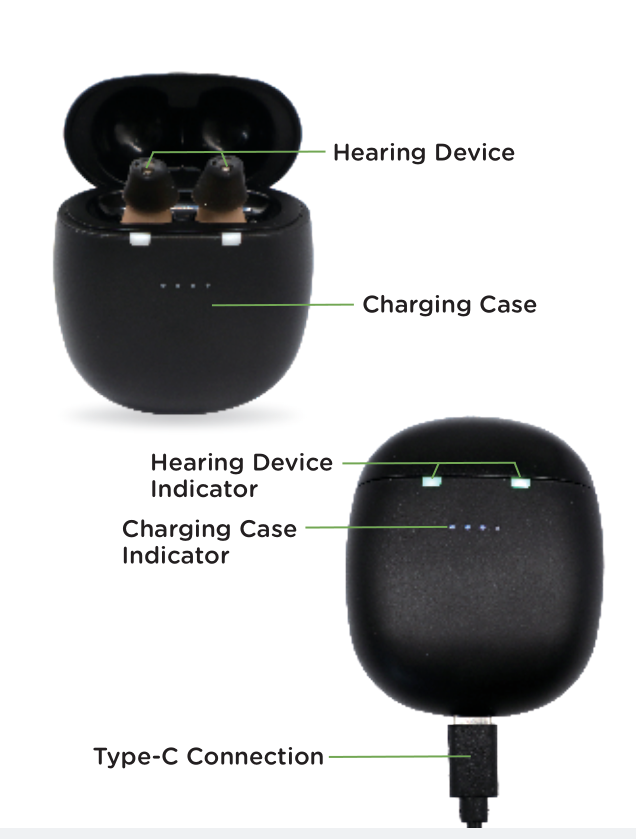 Retone Manufacturer CIC Mini Oticon Digital Processing Hearing Aids for Rechargeable Digital Hearing Aid product view