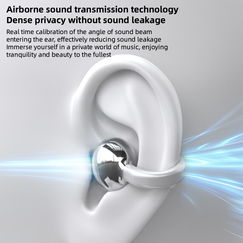 Yumondear W19 Wireless Ear Hook Earphone HIFI Stereo Sports Earbud LED Display Waterproof  Chip for Outdoor Running/Gym product view