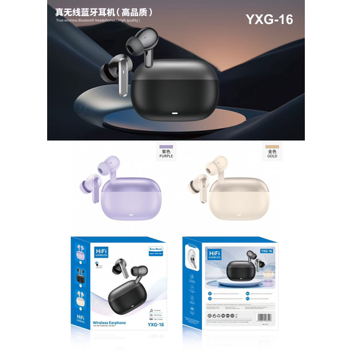 Wholesale High-quality In-Ear Wireless TWS Earphones ANC LED Battery Digital Display Type-C Charging Hi-Fi Sound for Sports product view
