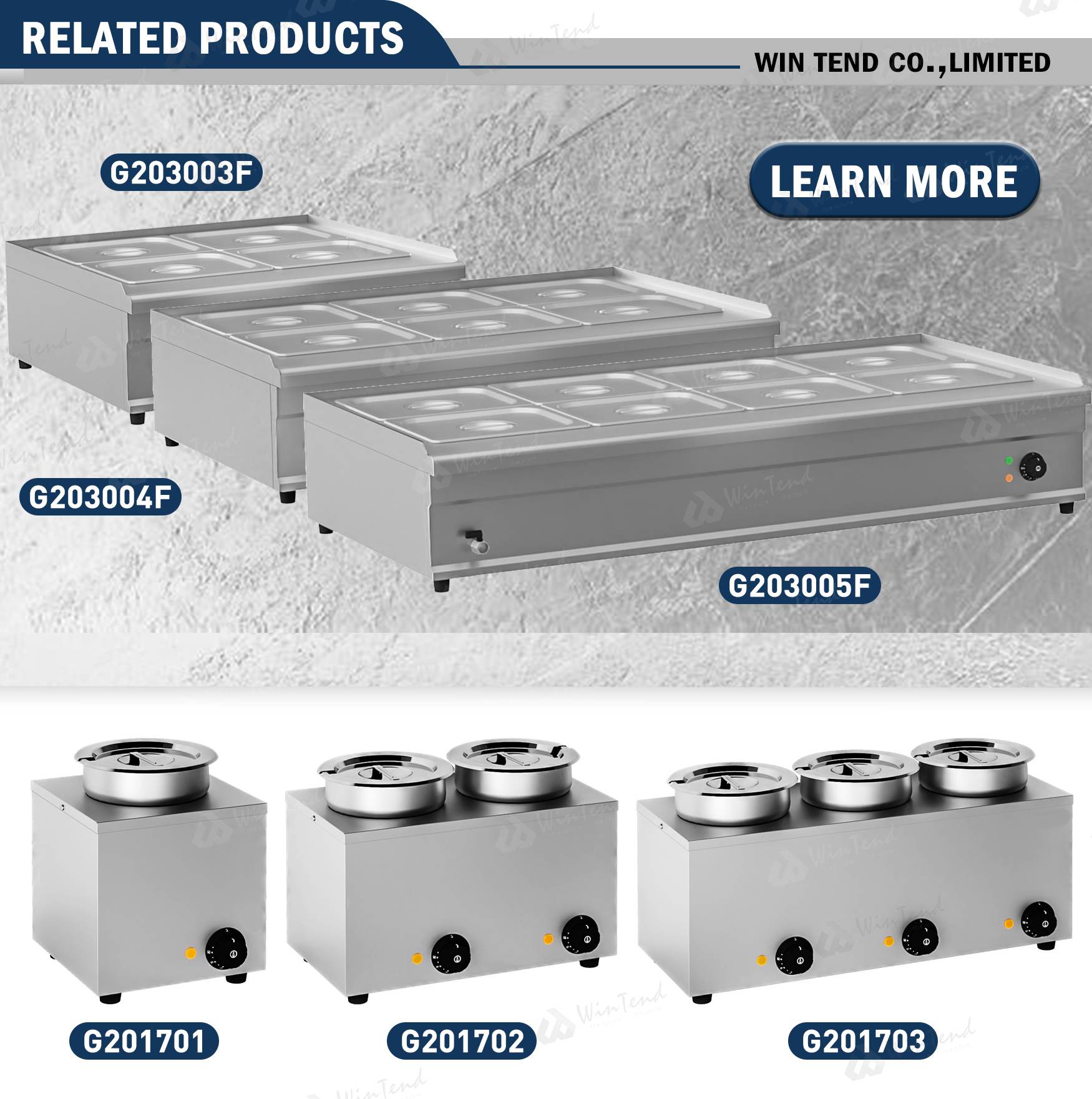 Commercial Bain Marie Food Warmer Display 4 Pans Heater Stainless Steel Electric Buffet Heater detail