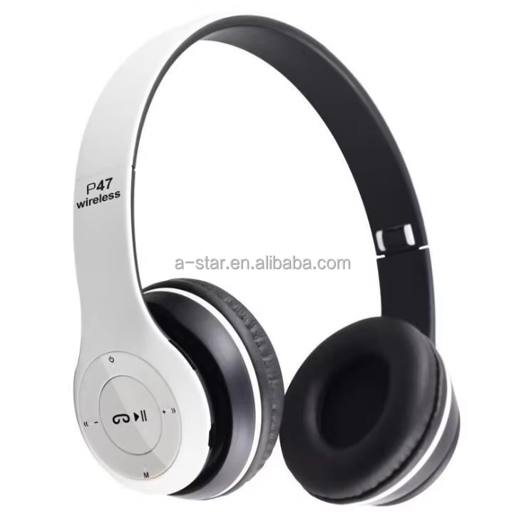 P47 Bt5.0 Wireless Headphones Headset Over Ear TWS Ecouteurs Fones De Ouvido Earphone Casque Audifonos Inalambricos Auriculares detail