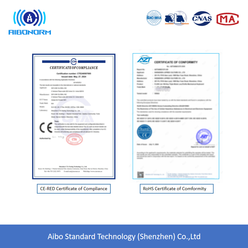 EU Bluetooth Headphone CE RoHS Certification Service product view