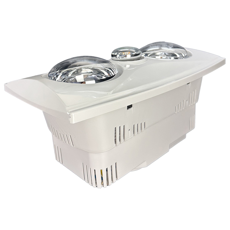 Fast Heating 3-in-1 Ceiling Bathroom Heater with Lighting & Ventilation-Plastic Construction for Instant Small Space Heating product view