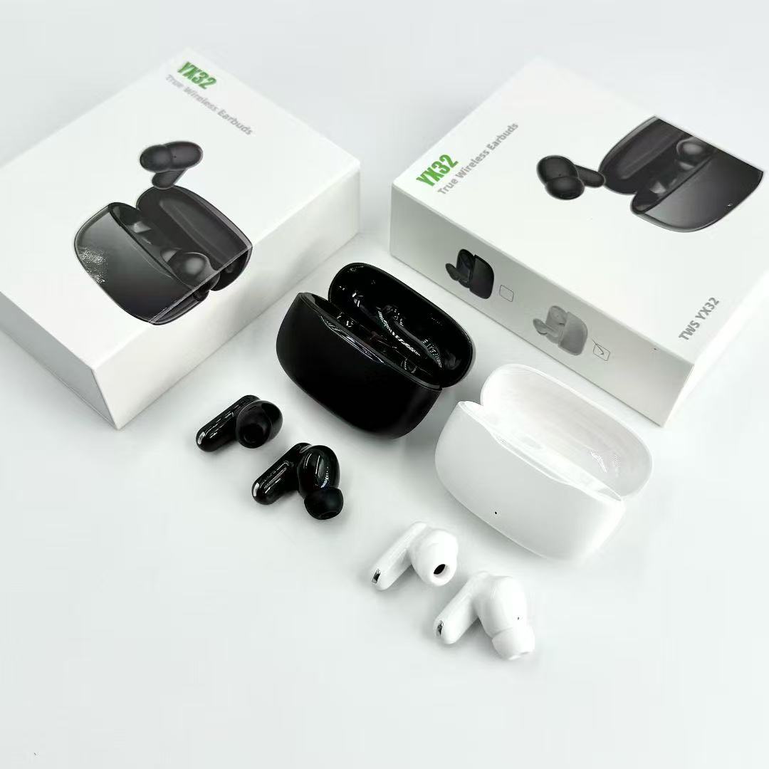 Wireless In-Ear Earbuds ENC Noise Cancelling LED Battery Display Waterproof Low Latency Stereo Sound Bass Headphones Sports product view