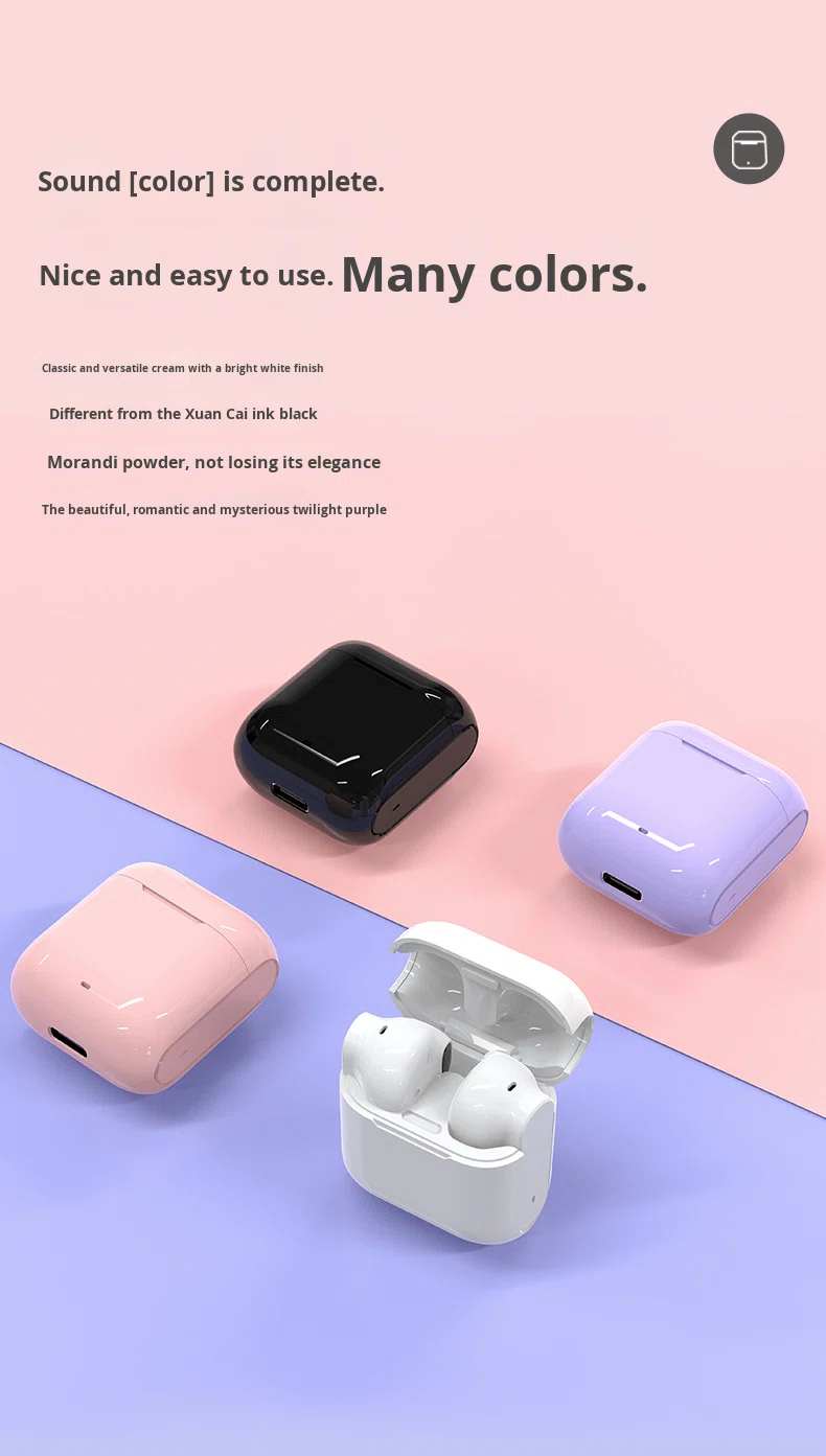 High-Value In-Ear Mini True Wireless for Earphones Lightweight Portable TWS for 5.0 Factory 10-15 Hours Battery Life detail