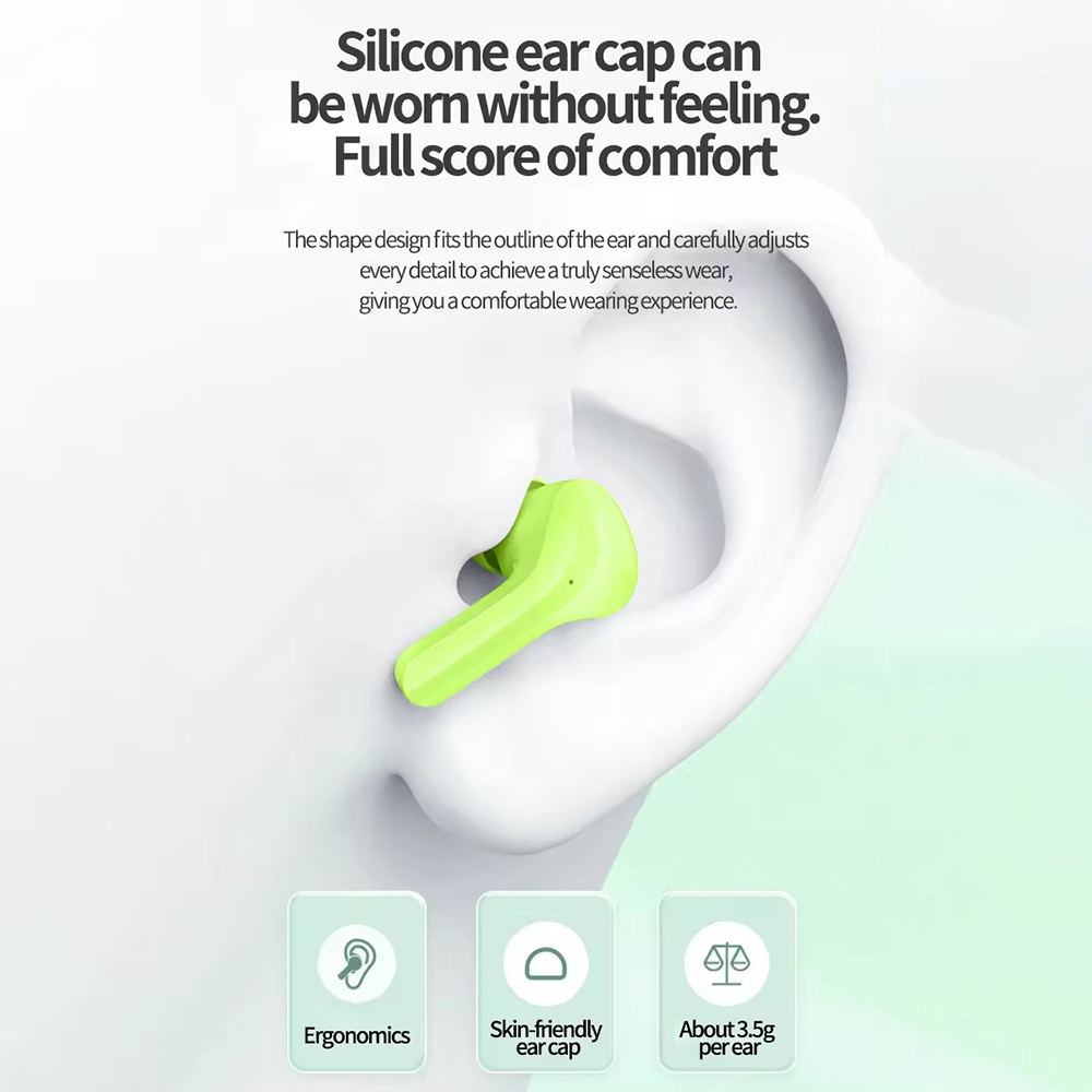 Air31 Newest Digital Display Earphone TWS True Wireless Headphones Waterproof for Music Gaming Sports Headphones product view