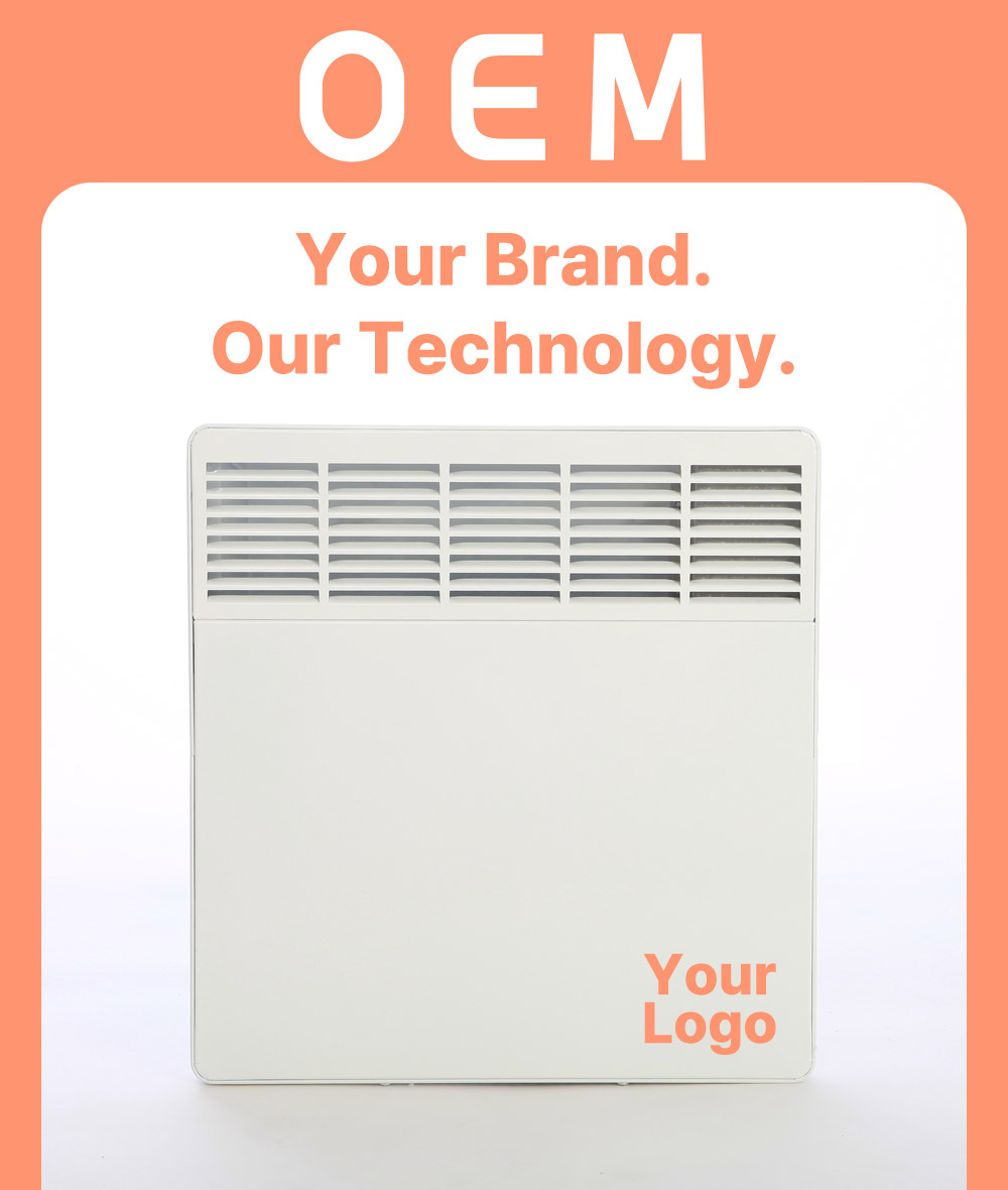 Conbase Wall Mounted & Freestanding Electric Convector Home Heater with Programmable Timer and Mechanical Control detail