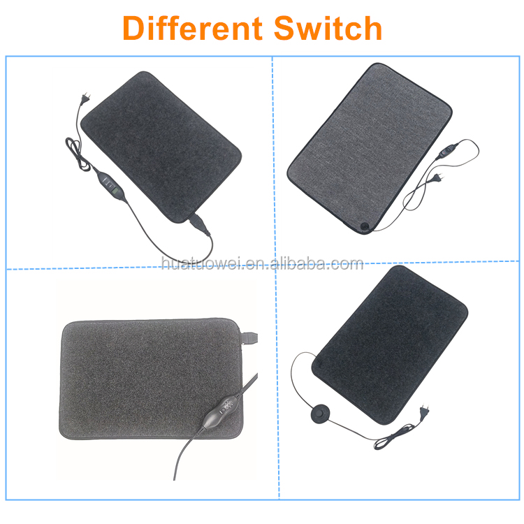 Europe Best Seller Electric Heaters Plug in Electric Heating Mat Portable Personal Infrared Heater for Winter detail