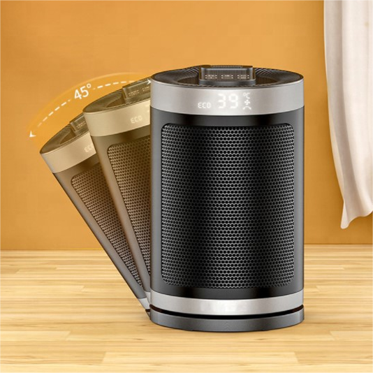 Indoor Fast Balanced Heating Quiet and Warm1350W/2000W Standing Electric PTC Ceramic Heater product view